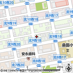 北海道美建株式会社周辺の地図