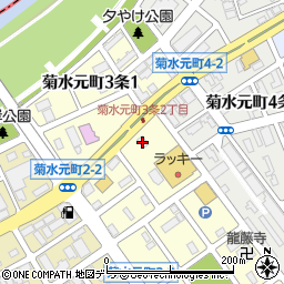 北海道銀行菊水元町出張所 ＡＴＭ周辺の地図