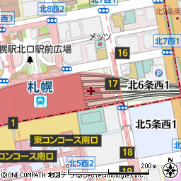 北海道札幌市北区北６条西2丁目1-7周辺の地図