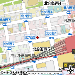 ミア ボッカ 札幌駅北口店周辺の地図