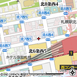 スマップル　札幌駅店周辺の地図
