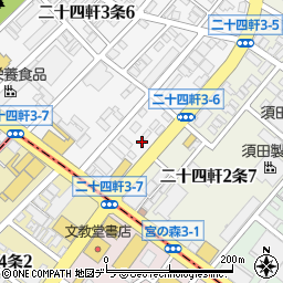 毎日新聞　円山店周辺の地図