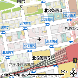 株式会社たいよう共済　北海道支店周辺の地図