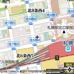 司化成工業株式会社札幌支店周辺の地図