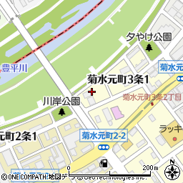 日昇レンタル株式会社　札幌東営業所周辺の地図