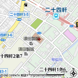 札幌市身体障害者福祉センター周辺の地図