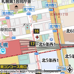 株式会社日本一　札幌支店周辺の地図