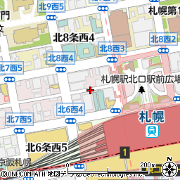 北海道札幌市北区北７条西4丁目周辺の地図