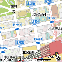 定食屋 ふか河 札幌駅北口店周辺の地図