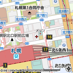 ３７山京ビル周辺の地図