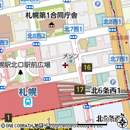 みどり法務事務所（司法書士法人）　札幌支店周辺の地図