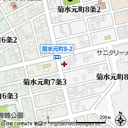 札幌わらしべ園白石事業所ケアホーム周辺の地図
