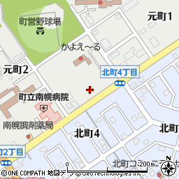 セブンイレブン南幌元町店周辺の地図