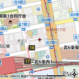 株式会社ホロスプランニング　札幌オフィス周辺の地図