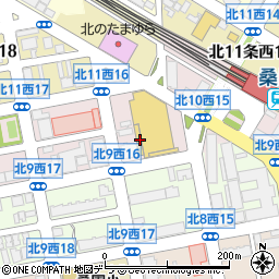 北海道札幌市中央区北１０条西16丁目1周辺の地図