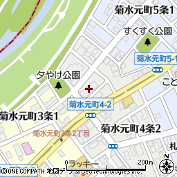 フィネス菊水元町周辺の地図