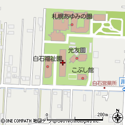 札幌厚生会静心寮周辺の地図