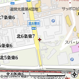 新谷建設札幌支店周辺の地図