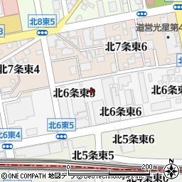 岐阜毛被株式会社　札幌支店周辺の地図