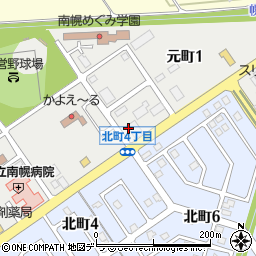 株式会社南幌土建周辺の地図