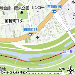 旭興　札幌配送センター第二倉庫周辺の地図