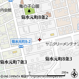 輝運輸札幌営業所周辺の地図