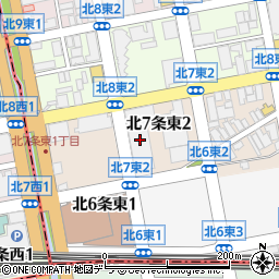 北海道ガス株式会社　ガス漏れ通報専用電話ナビダイヤル周辺の地図