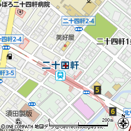 北海道味の素株式会社　総務部周辺の地図