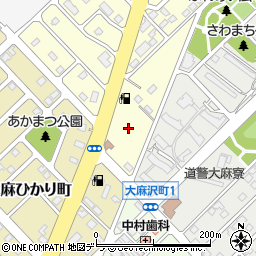 北海道江別市大麻桜木町26周辺の地図