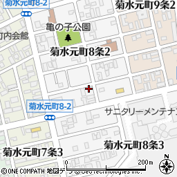 クレスト菊水元町周辺の地図