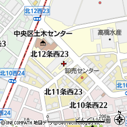 北日本石油市場第１ＳＳ周辺の地図