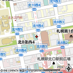 北海道鮮魚店 北口店周辺の地図