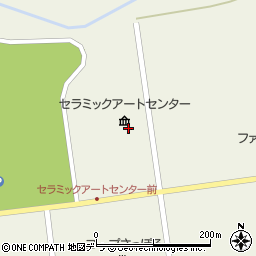 江別市セラミックアートセンター周辺の地図