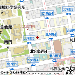 日信防災株式会社　札幌営業所周辺の地図