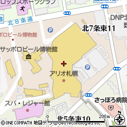 ゆうちょ銀行アリオ札幌店内出張所 ＡＴＭ周辺の地図