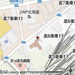 北海道開発局直通職員研修室周辺の地図