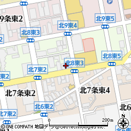 ヒルカワ金属株式会社　札幌営業所周辺の地図