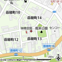 北海道モリタ本社棟周辺の地図
