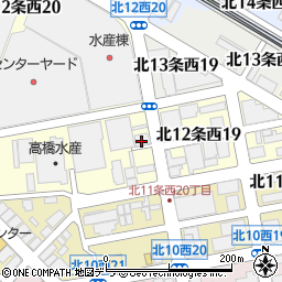株式会社極洋札幌支社　冷凍食品課周辺の地図