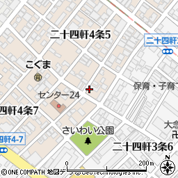 札幌西防犯センター周辺の地図