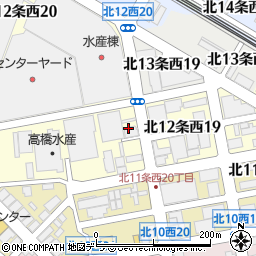 株式会社布目　札幌営業所周辺の地図