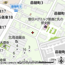 北海道札幌市東区苗穂町2丁目4-31周辺の地図