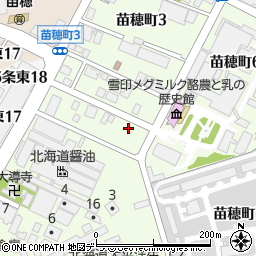 北海道札幌市東区苗穂町2丁目4-29周辺の地図