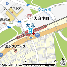 吉田屋 大麻駅店周辺の地図