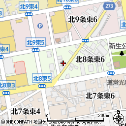 ＰＲＥＣＩＯＵＳ北８条周辺の地図