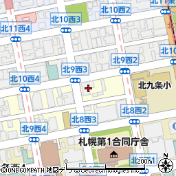 札幌キャンパスアベニュー周辺の地図