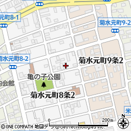 グランエステート菊水元町周辺の地図