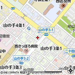 稚内信用金庫琴似支店周辺の地図
