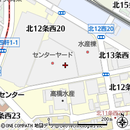 北海道札幌市中央区北１２条西周辺の地図