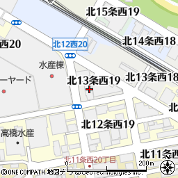 株式会社ヱビス商会　札幌営業所周辺の地図